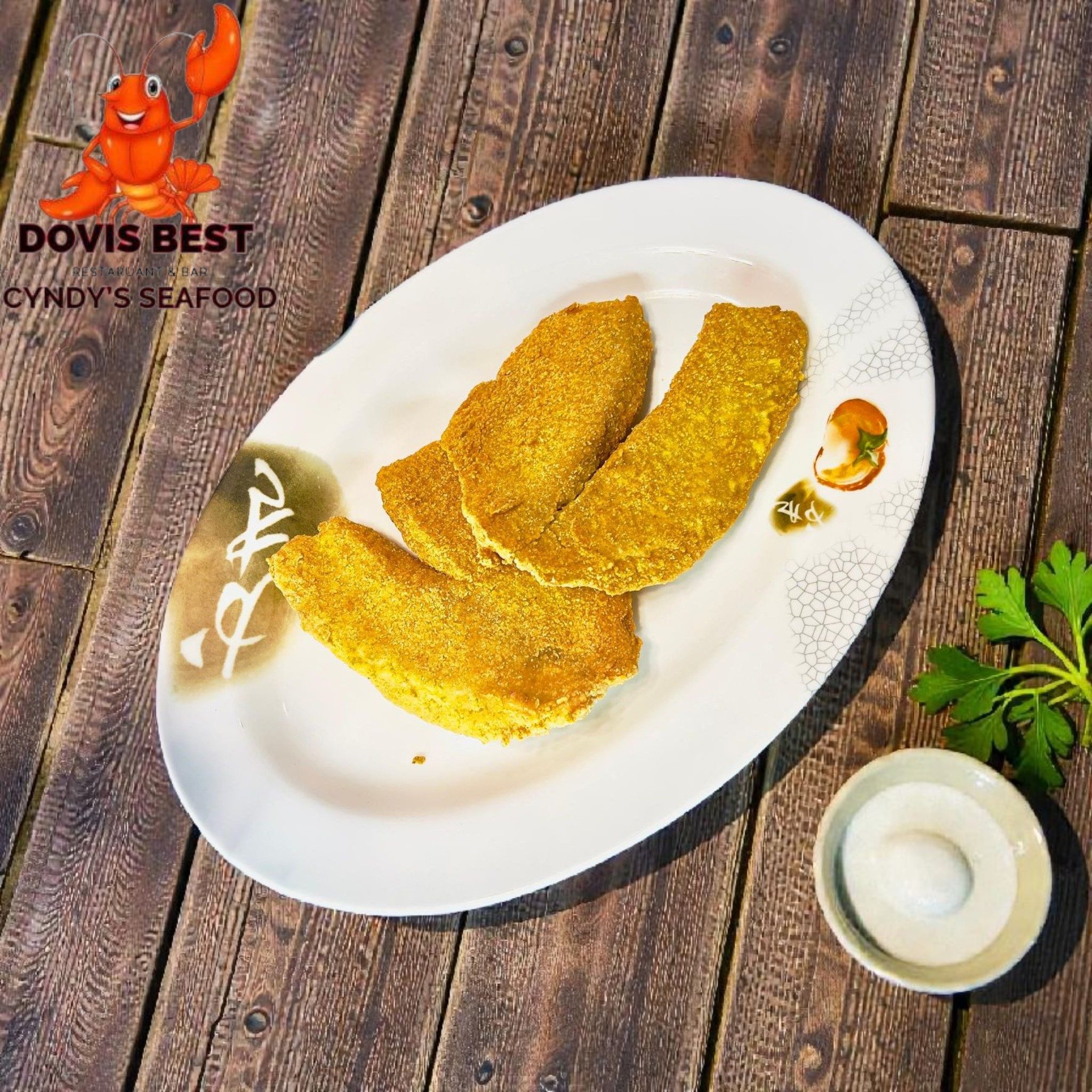 Fried Tilapia Basket.