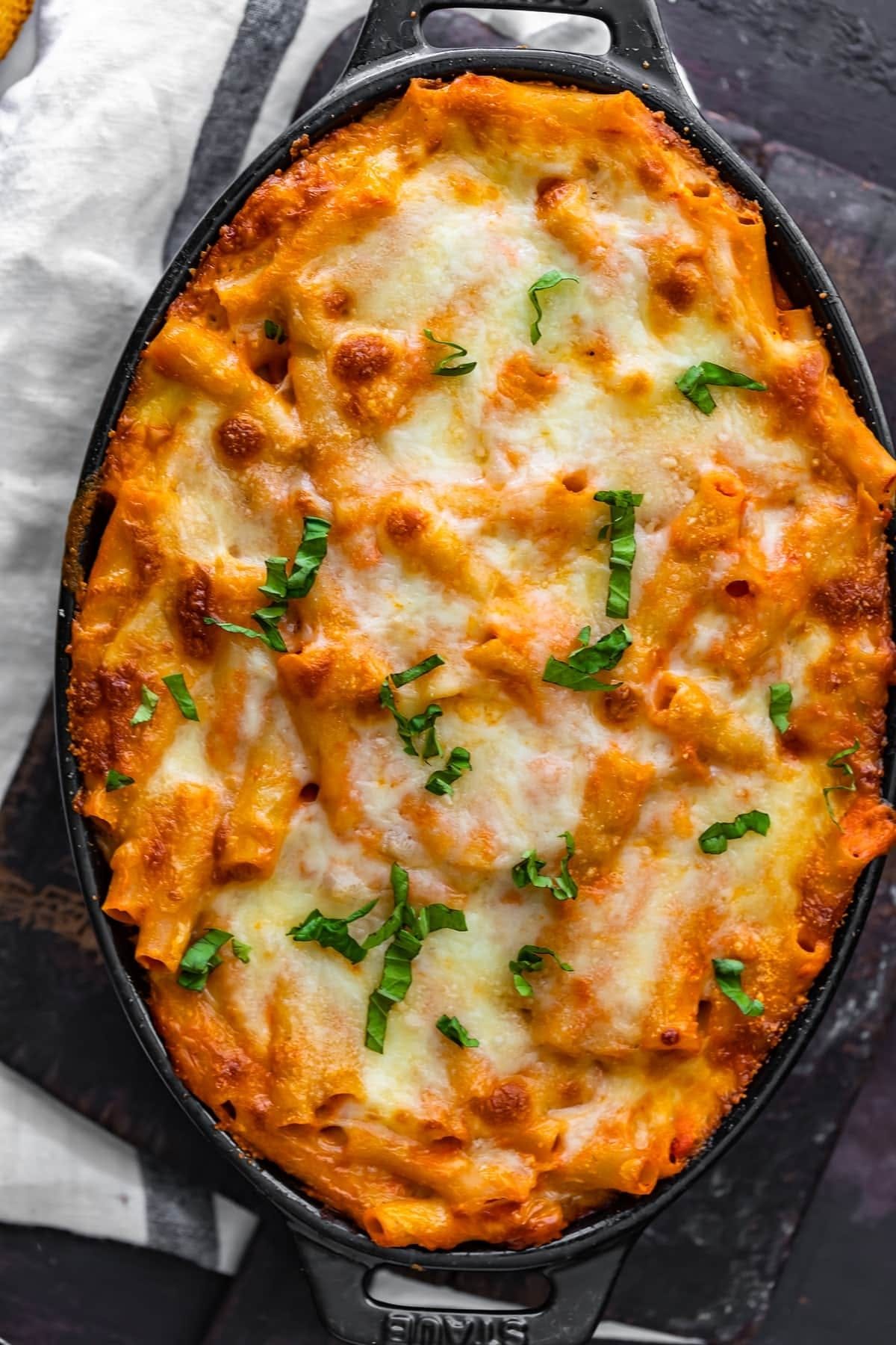 Baked ziti.