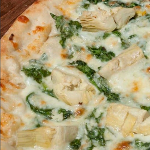 Artichoke Joe Pizza.