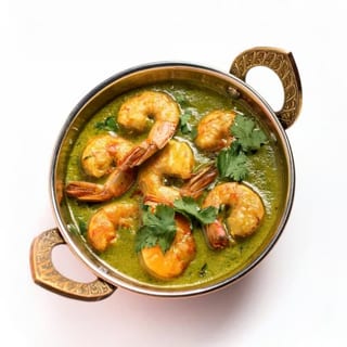 Shrimp Haryali Curry