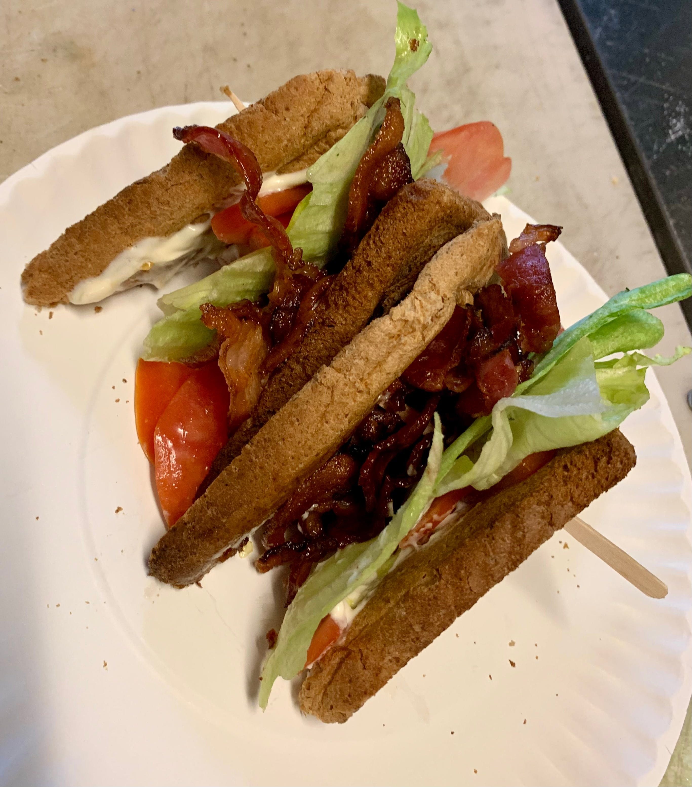 BLT Double Decker Sandwich.