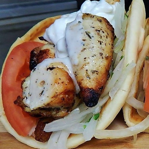 Chicken-Ka-Bob Sandwich.