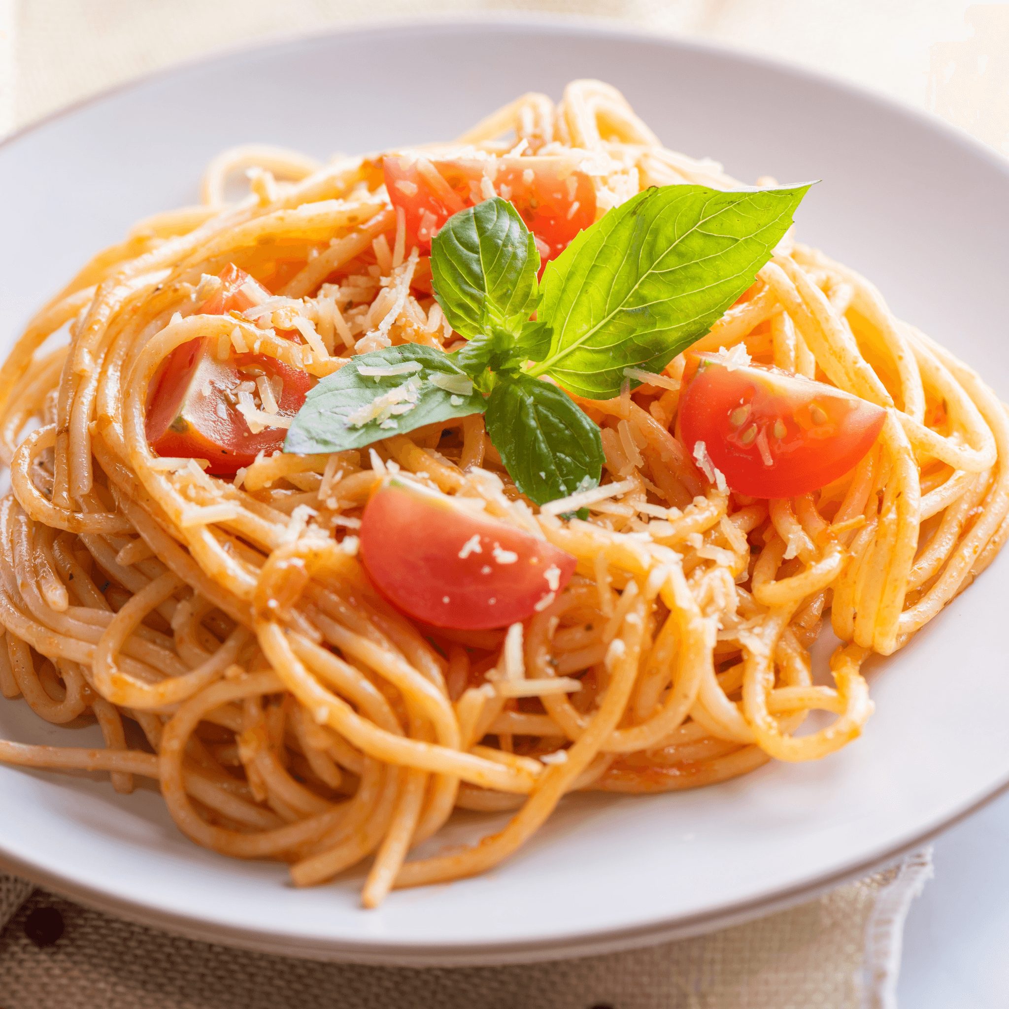 Kids Spaghetti with Tomato Sauce.