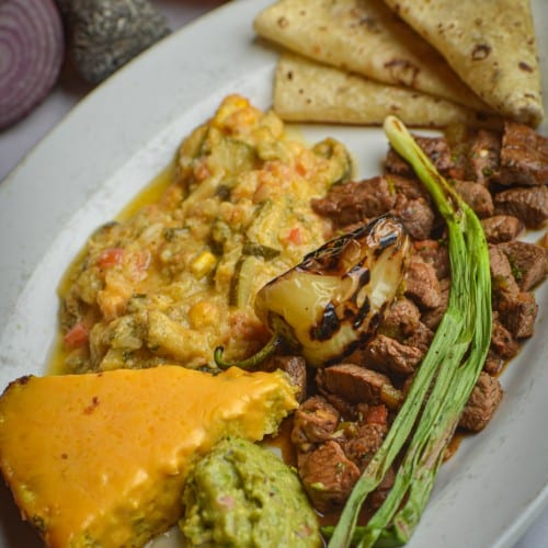 Carne Asada Plate.