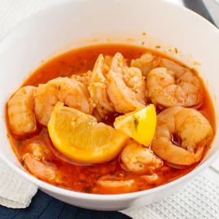 Shrimp in Garlic Sauce