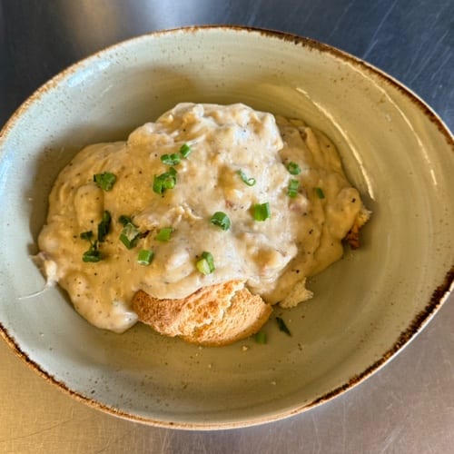 Side of Biscuit Gravy.