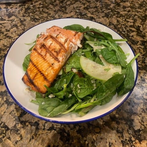 Sunset Salmon Salad.