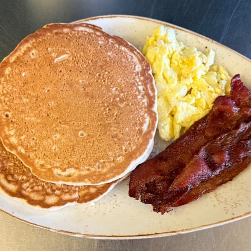 Buttermilk Pancakes Combo.
