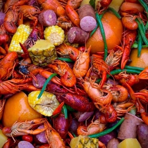 Boiled Crawfish.