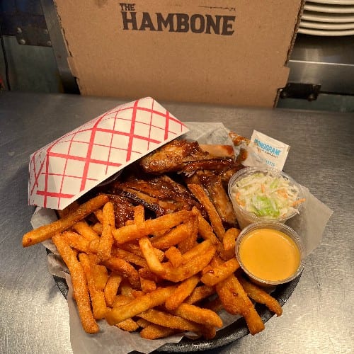 Red Creeks Famous Ribs.