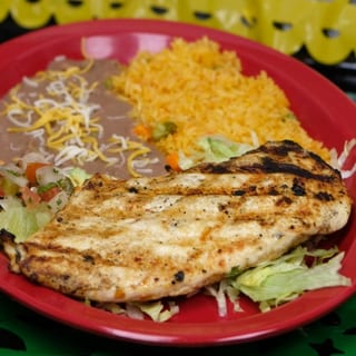 Pollo Asado Plate
