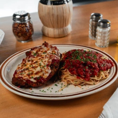 Veal Parmesan.