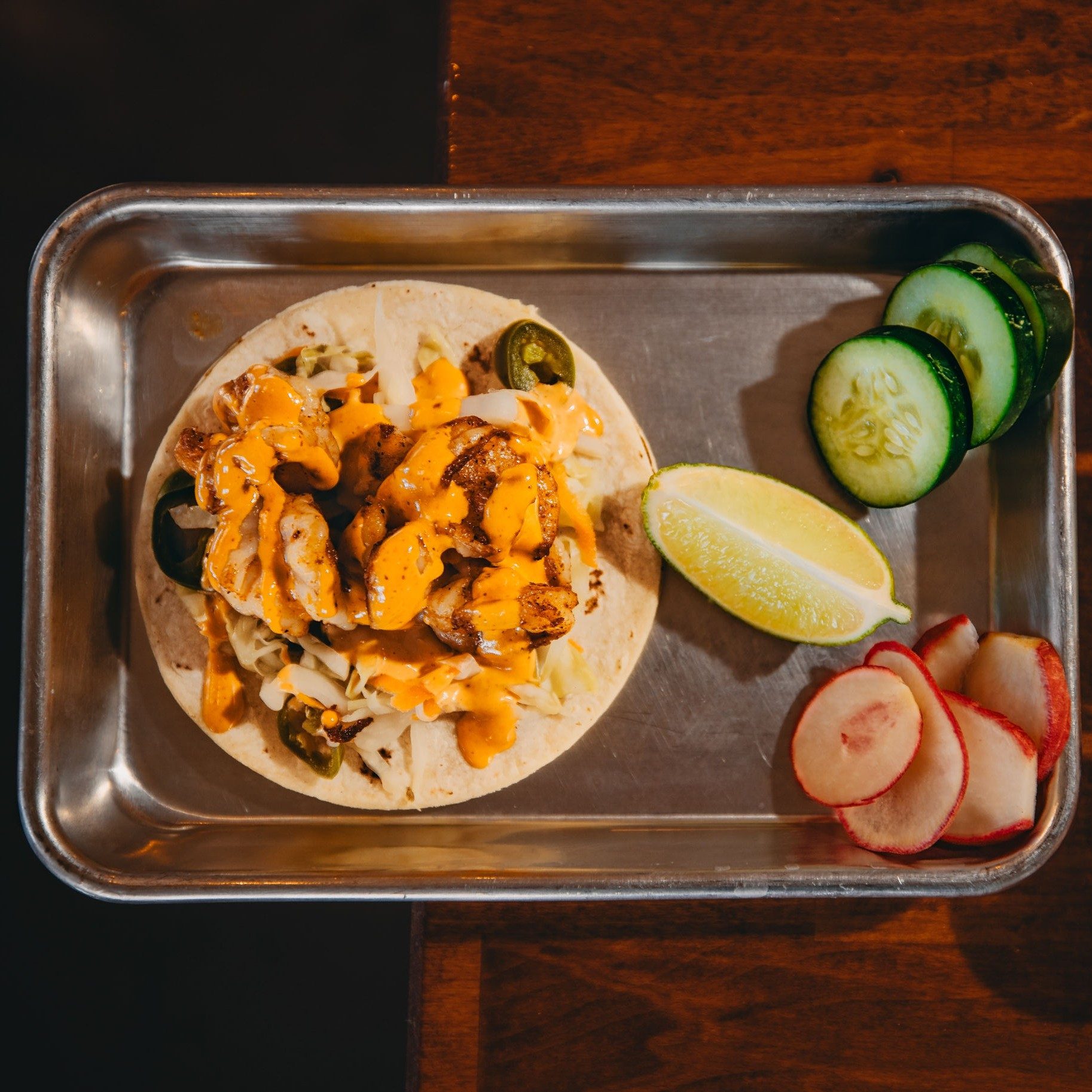 Baja Grilled Shrimp Taco.