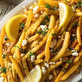 Garlic Feta Fries