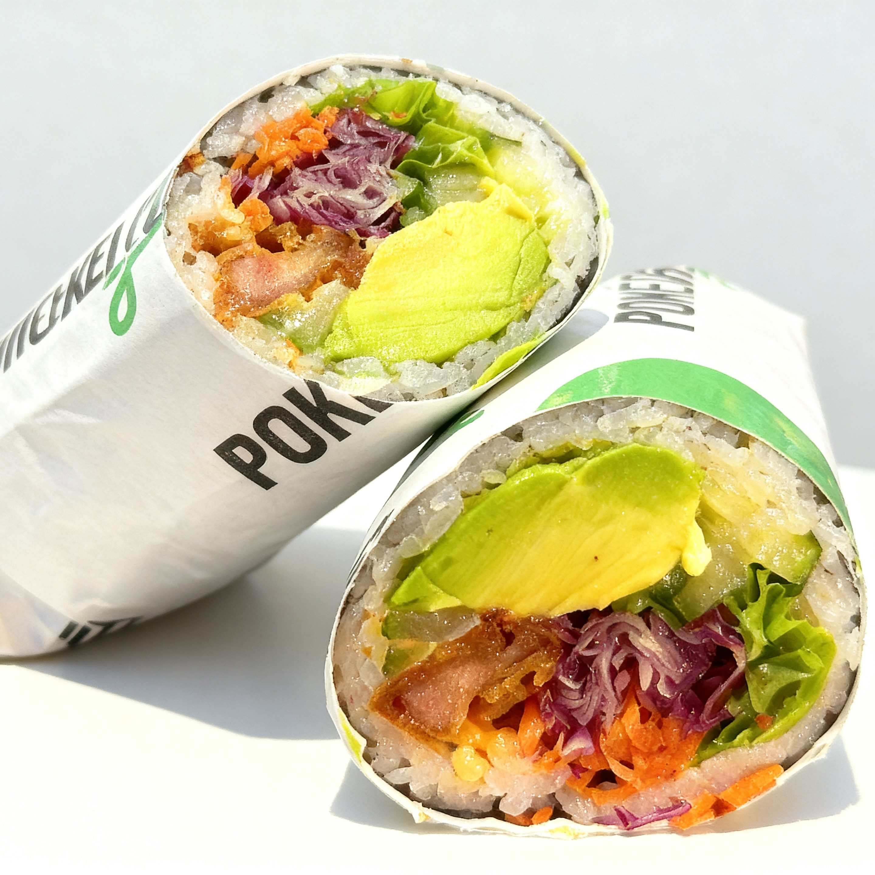 S9- hot crispy chicken sushi burrito.