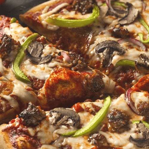 Small Andy Boy's Special Pizza.