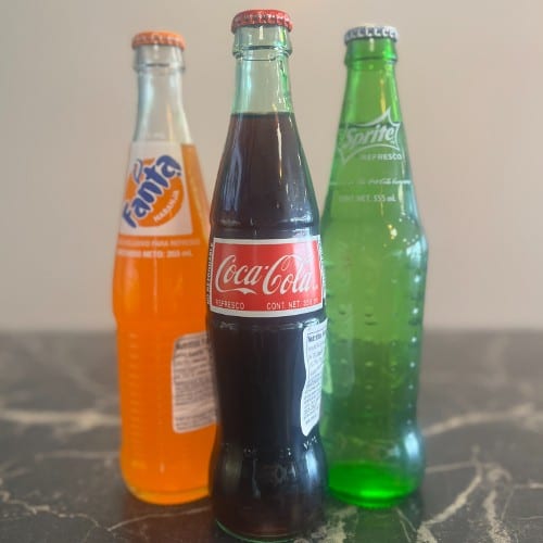 Glass Bottled Soda.
