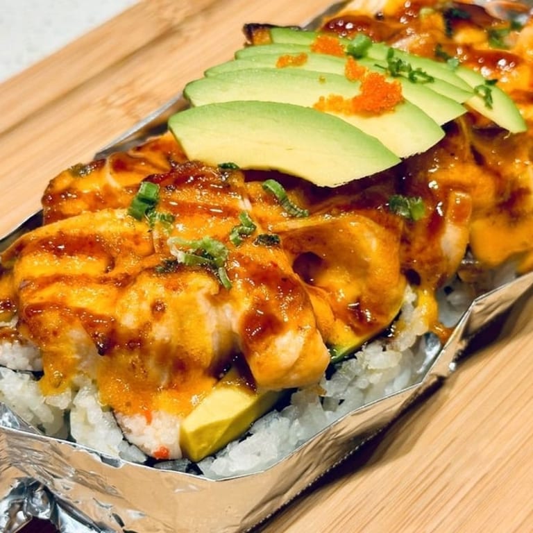 Fiery Spicy Crab Roll Delights