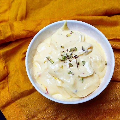 Kesar Elaichi Shrikhand.