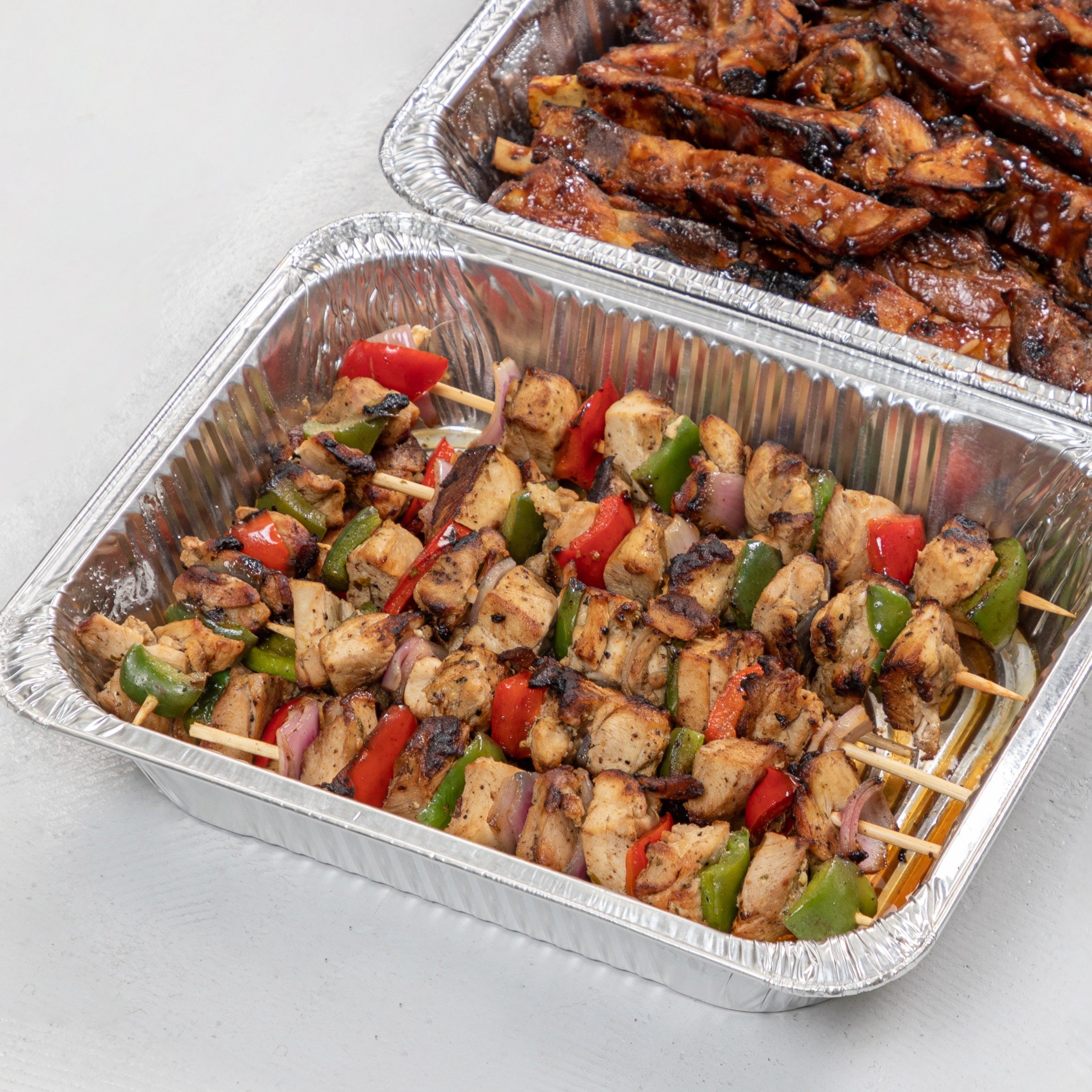 GRILLED CHICKEN PINCHOS.