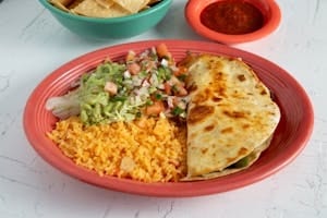 Lunch Fajita Quesadilla.