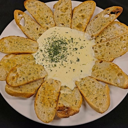 Garlic Bread Fondue.