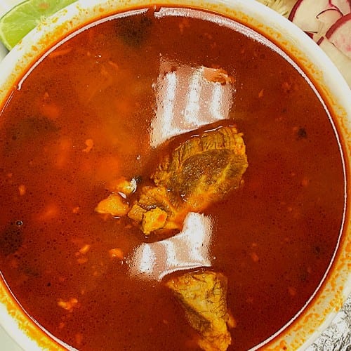 POZOLE CON PUERCO.