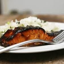 Salmon - Sushi Grade Salmon Teriyaki.