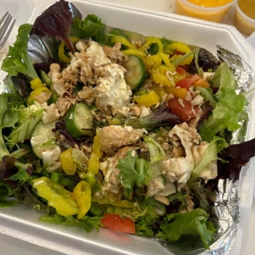 Chicken Philly Salad.