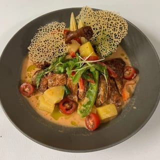 Crispy Duck Pineapple Curry