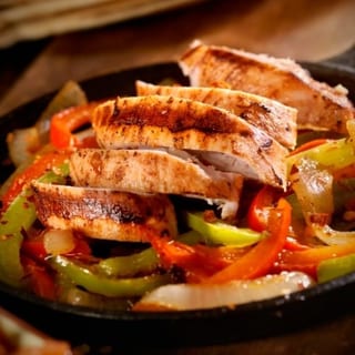 Chicken Fajitas Bar