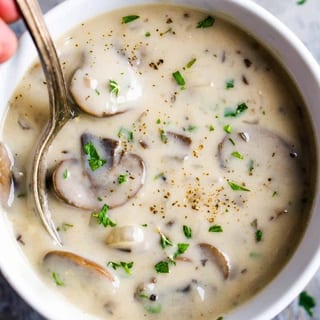 Cream of mushroom Soup
