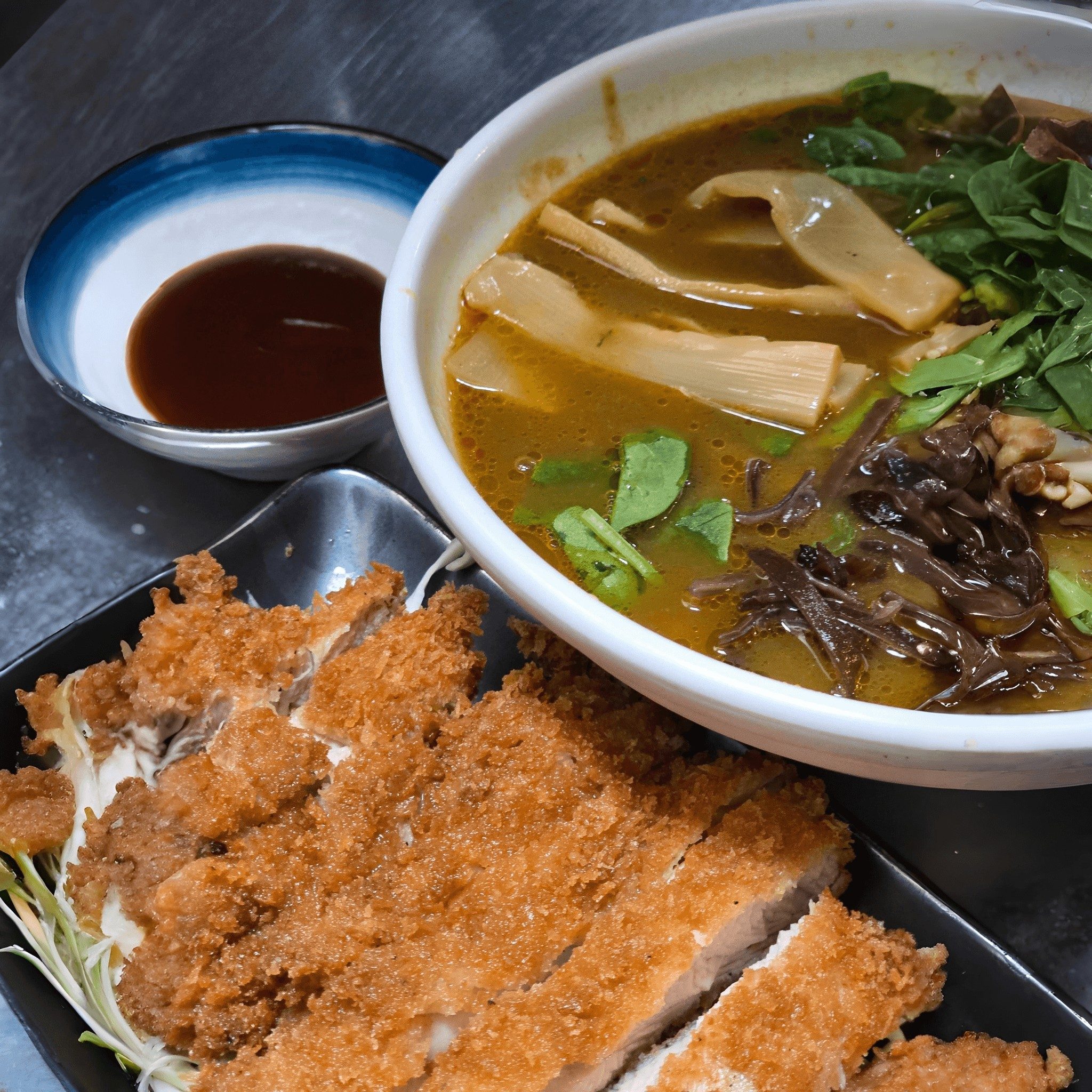 Chicken Katsu Curry Ramen.