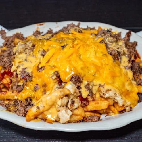 Steak & Cheese Loaded Fries (LARGE PORTION).