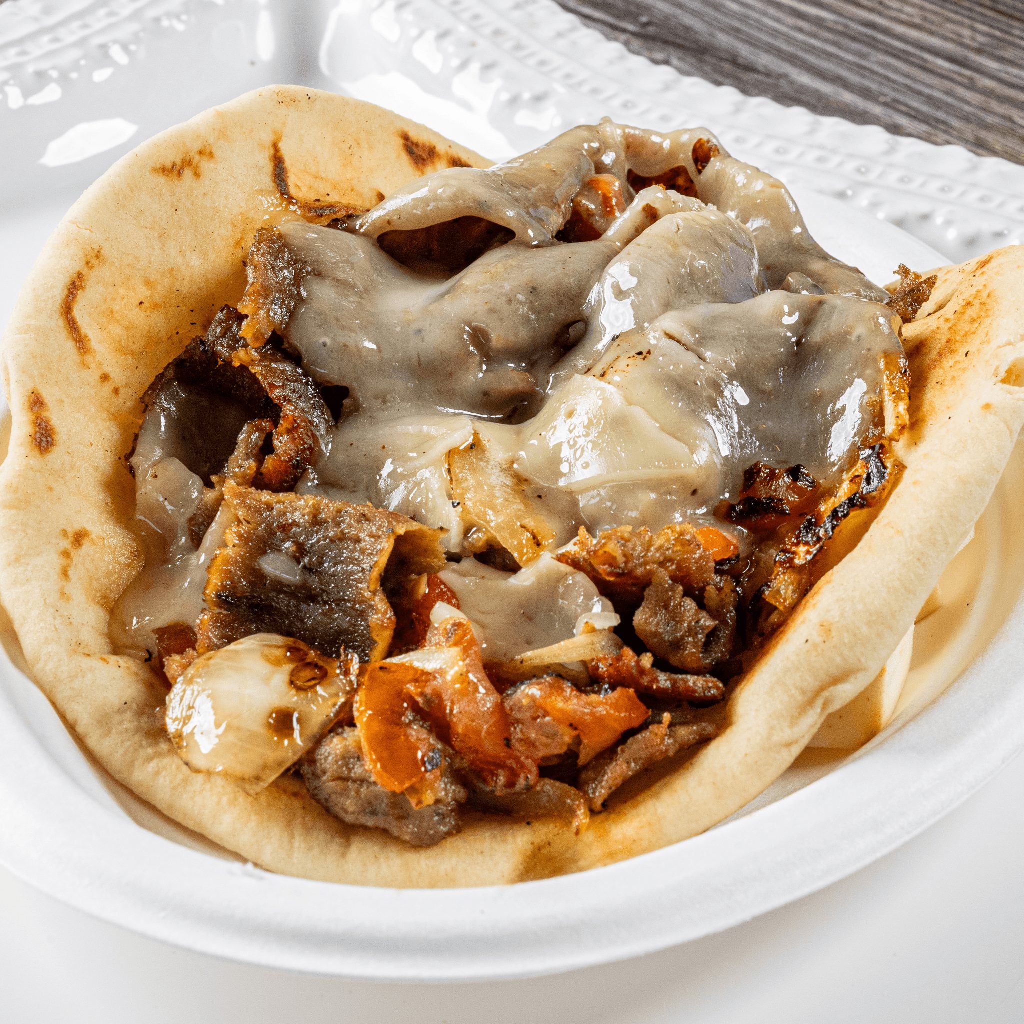 Mexican Style Gyro Combo.