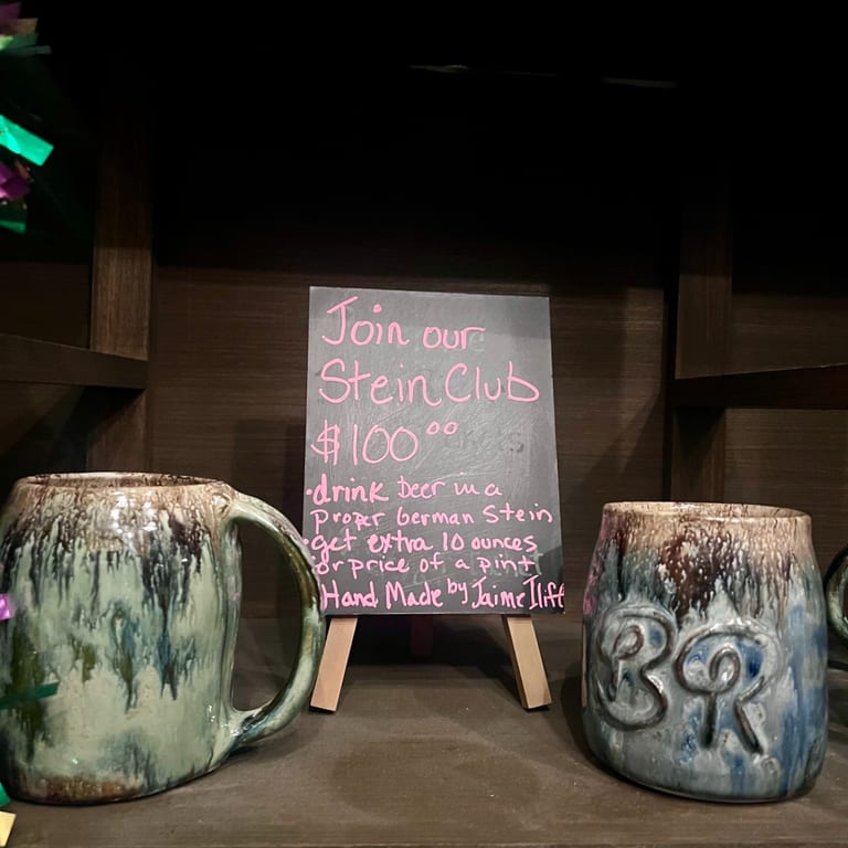 Join the BrewRiver Stein Club