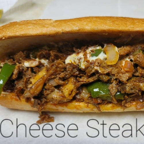 Steak Sandwich W/ The Works.