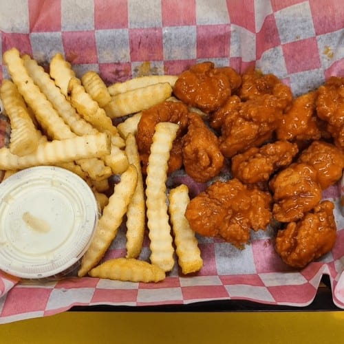 Boneless Wing Basket.