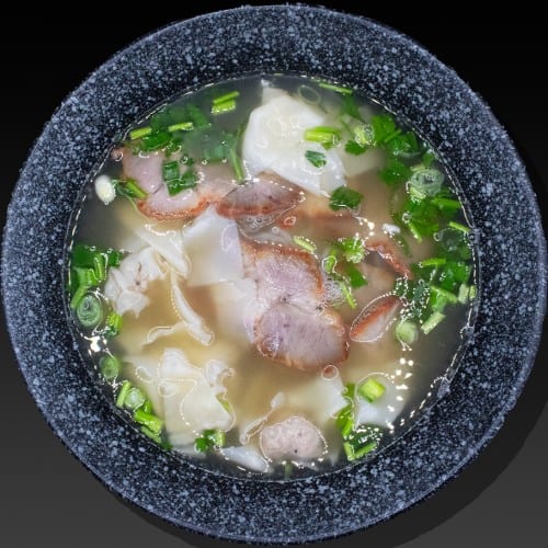 Wonton Noodle Soup.