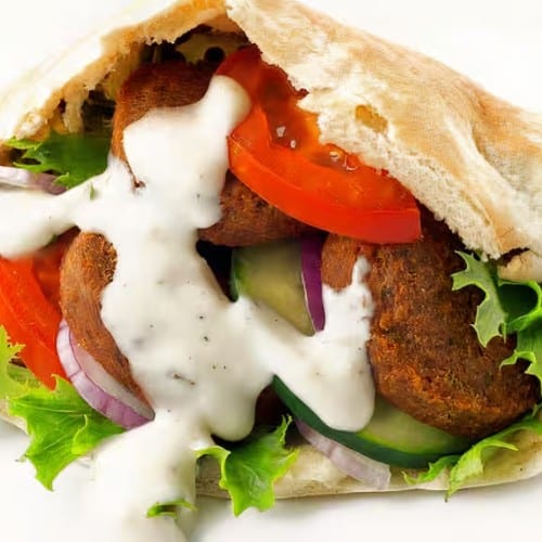 Falafel Wrap.