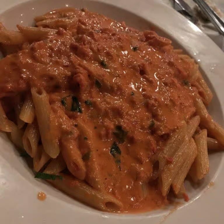 Alla Vodka with Prosciutto.