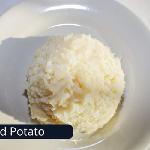 Mashed Potatoes Side.