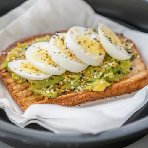 Avocado Toast with Eggs.