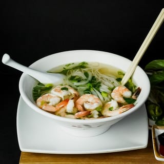 3 Shrimp Noodle Soup