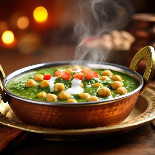 Chana Saag.
