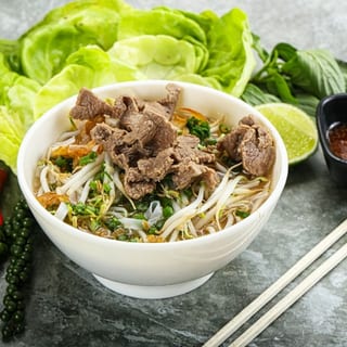 Pho with Grilled