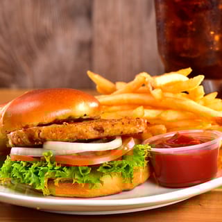 Classic Garden Burger Meal