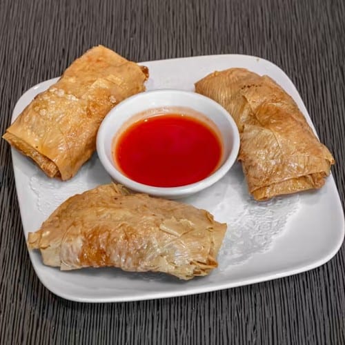 Beancurd Shrimp Roll 鮮蝦腐皮卷.