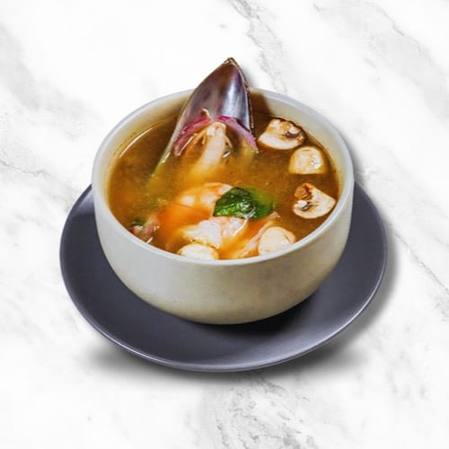 Tom Yum Seafood.