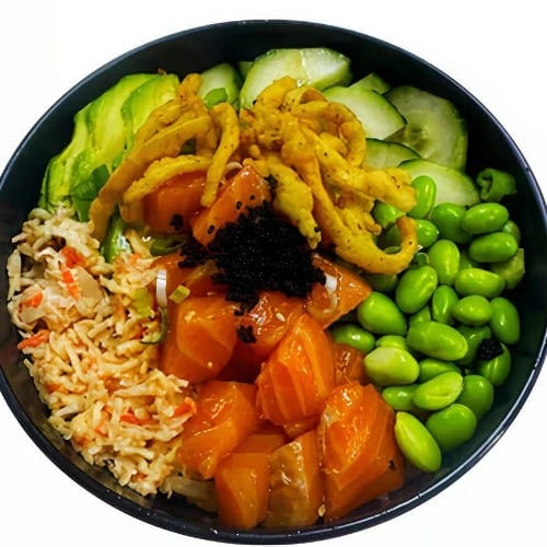Ahi Salmon Bowl.